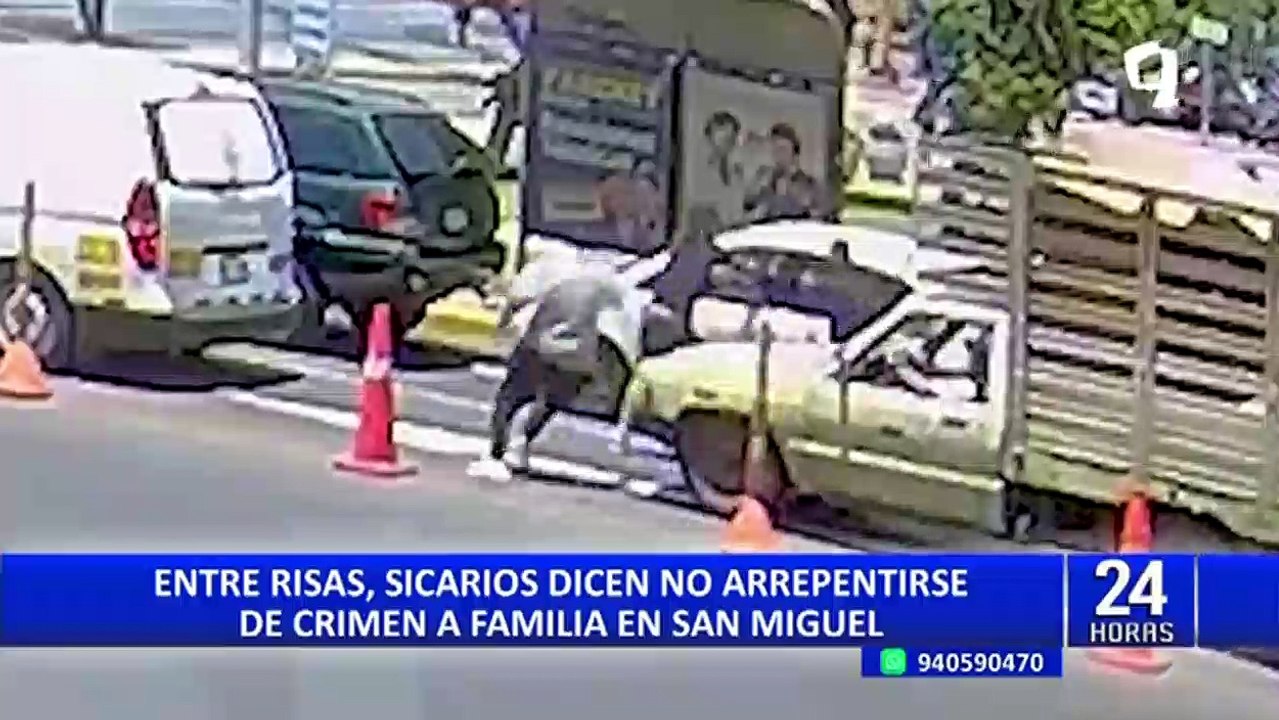 Entre risas, sicarios dicen que no se arrepienten de matanza en San Miguel: "Hemos matado a la 'Tota', no a los niños"