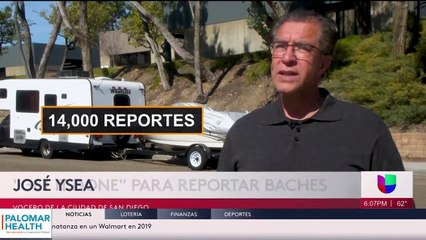 La ciudad de San Diego avanza en la reparación de baches