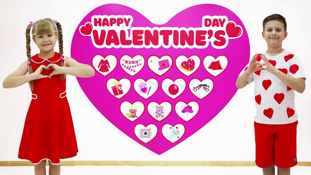 Diana and Roma Happy Valentine's Day Challenge