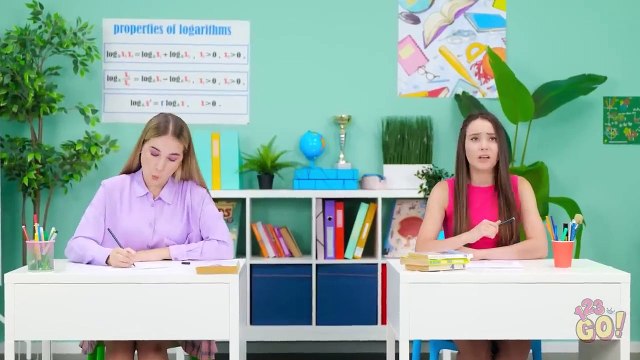 INCREDIBLE SCHOOL HACKS AND GADGETS __ Cool Crafts You Will Love! DIYS & Sneaking Ways by 123 GO!