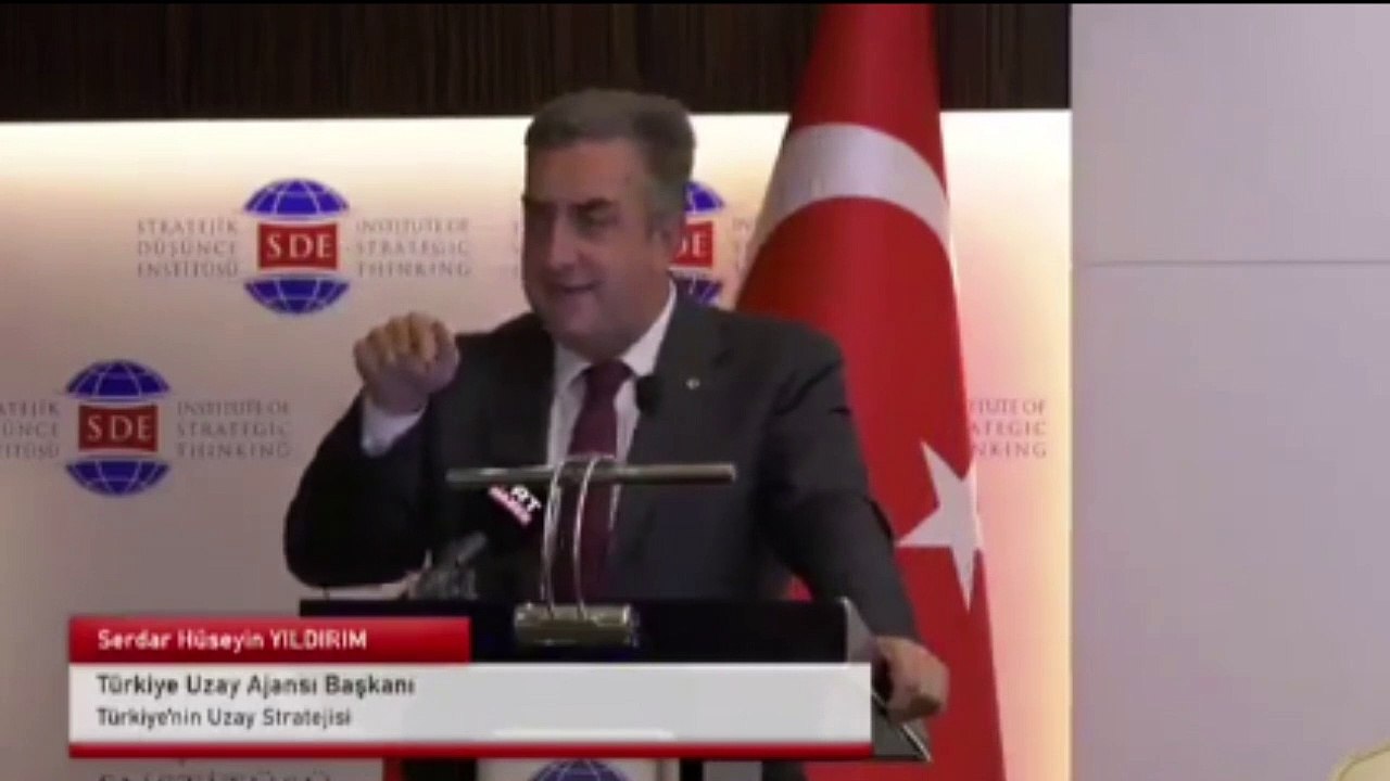 Türkiye Uzay Ajansı Başkanı Yıldırım: 10 metre çubukları uzaydan dünyaya gönderip deprem yaratıyorlar