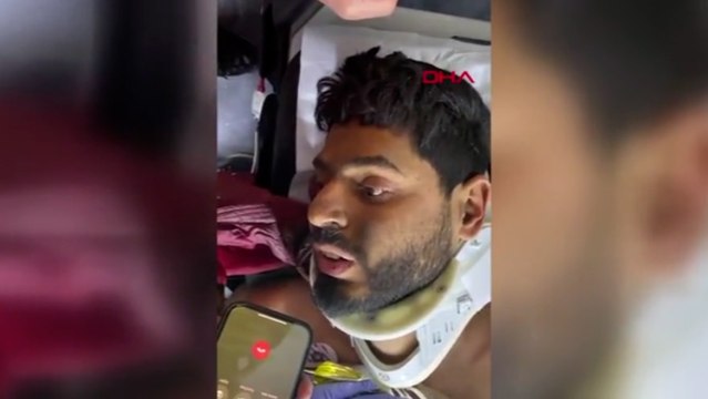 261'inci saatte enkazdan kurtarılan Mustafa yakınıyla telefonda görüştü