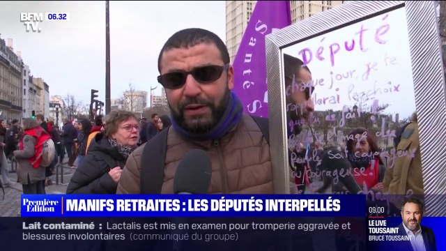Retraites: les manifestants appellent les députés à ne pas voter la réforme
