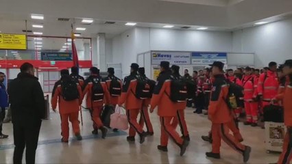 Çin Arama Kurtarma Ekibi, Türkiye'den Ayrıldı