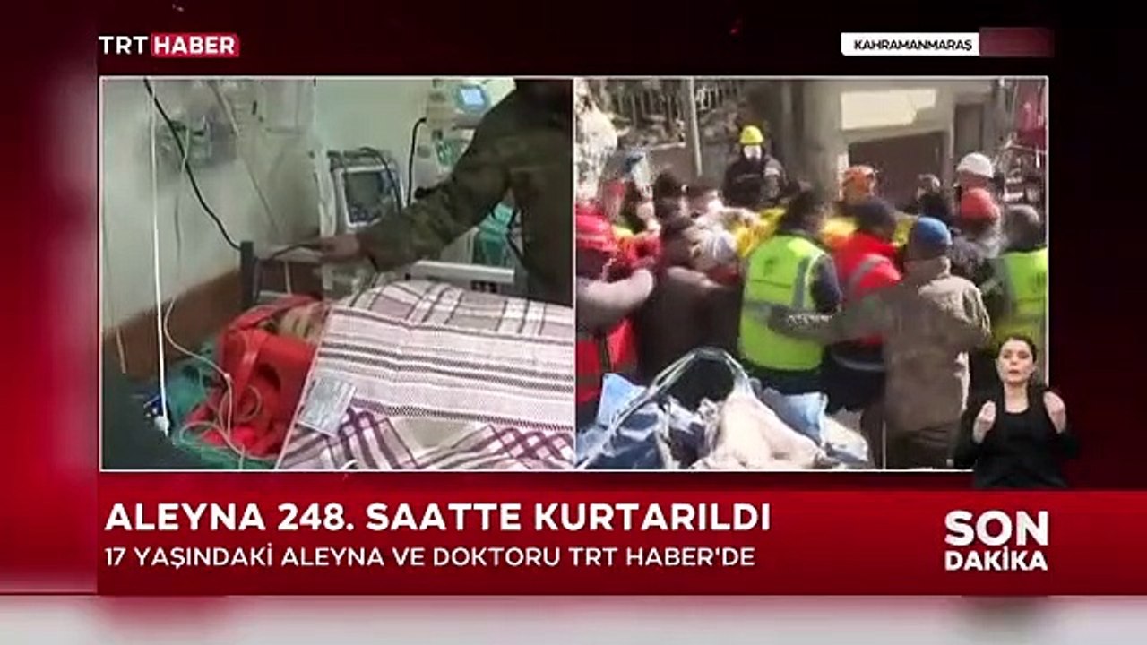 248 saat enkazda kalan Aleyna'nın doktoru şaşkın: Bazı şeyleri izah edemiyorsunuz