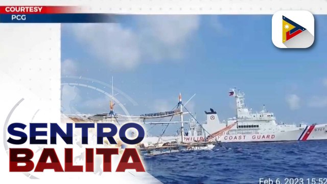 Vietnamese fishing vessel sa Recto bank, naharang ng PCG at pinagsabihang umalis sa EEZ ng Pilipinas