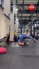 गोल्डन बॉय नीरज चोपड़ा की हार्ड ट्रेनिंग, देखें वायरल वीडियो