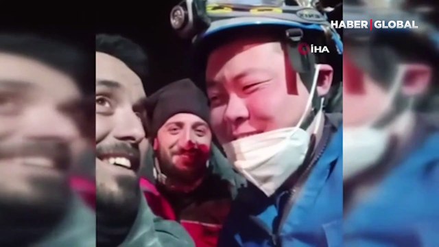 Çinli arama kurtarma görevlilerine otlu peynir ikram etmişlerdi, yeni görüntüleri çıktı