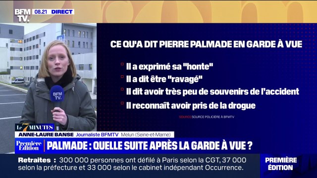 7 MINUTES POUR COMPRENDRE - Quelle suite après la garde à vue de Pierre Palmade?