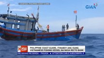 Philippine Coast Guard, itinaboy ang isang Vietnamese fishing vessel na nasa Recto Bank | 24 Oras News Alert