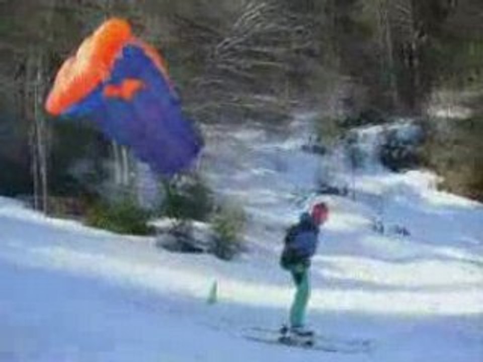 Jojo et Jaja au ski de chute 2008 - chap 01 ST Hilaire