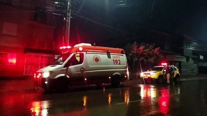 Samu e PM são mobilizados após homem surtar no interior do apartamento no Coqueiral