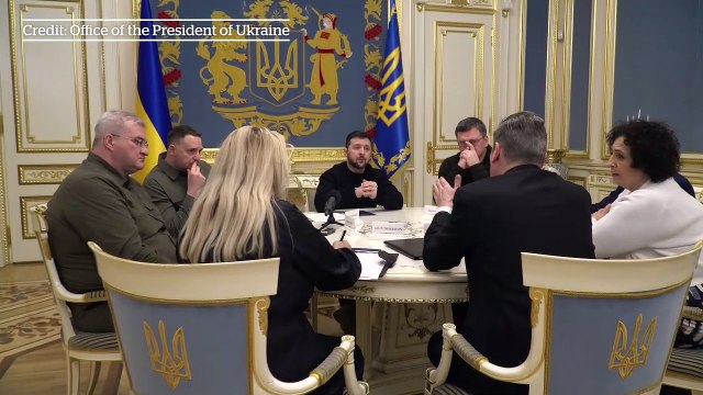 Keir Starmer meets President Zelensky on the Labour leader's first visit to Kyiv since the war began