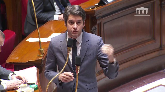 Gabriel Attal aux députés LFI: Vous n'êtes plus 'La France insoumise', vous êtes 'La France indécise'
