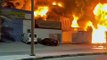 Video: Firefighters from 4 emirates battle massive factory fire in Ajman
