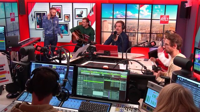 LIVE - Christophe Willem interprète J'tomberai pas dans Le Double Expresso RTL2 (17/02/23)