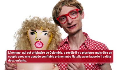 Un homme attend son troisième enfant…avec sa femme qui est une poupée gonflable !