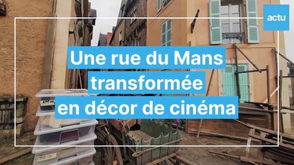 Tournage d'un film au Mans avec Dany Boon et Jérôme Commandeur