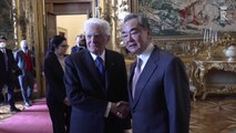 Mattarella incontra il direttore della diplomazia cinese Wang Yi