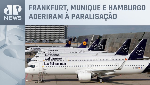 Aeroportos da Alemanha cancelam todos os voos desta sexta-feira (17) devido à greve de funcionários
