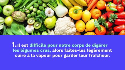 Aliments qui peuvent donner mal au ventre