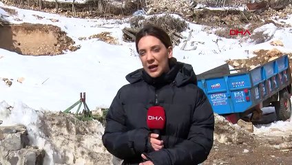 Deprem vurdu, sadece 20 ev kaldı: Dağ üzerimize geliyordu