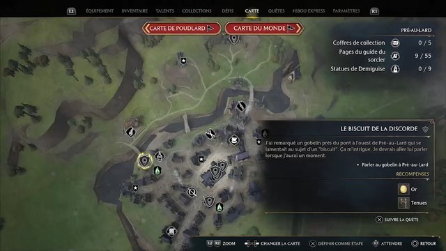 Sauver Biscuit Hogwarts Legacy : Comment réussir la quête de Garnuff ?