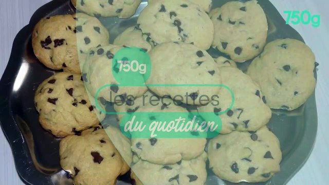 Cookies express aux pépites de chocolat