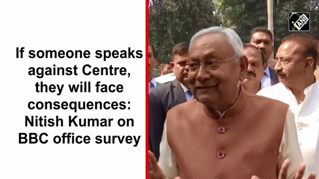 If someone speaks against Centre, they face consequences: Nitish on BBC 'survey'