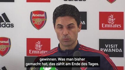 Arteta: "So viele Punkte so früh wie möglich"