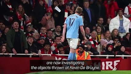 'We don't tolerate it' - Arteta slams Arsenal fans over De Bruyne incident