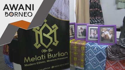Fesyen | Melati manfaat persamaan motif Dayak dan suku Kalimantan