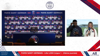 Replay : Conférence de presse de Christophe Galtier avant Paris Saint-Germain - Lille OSC