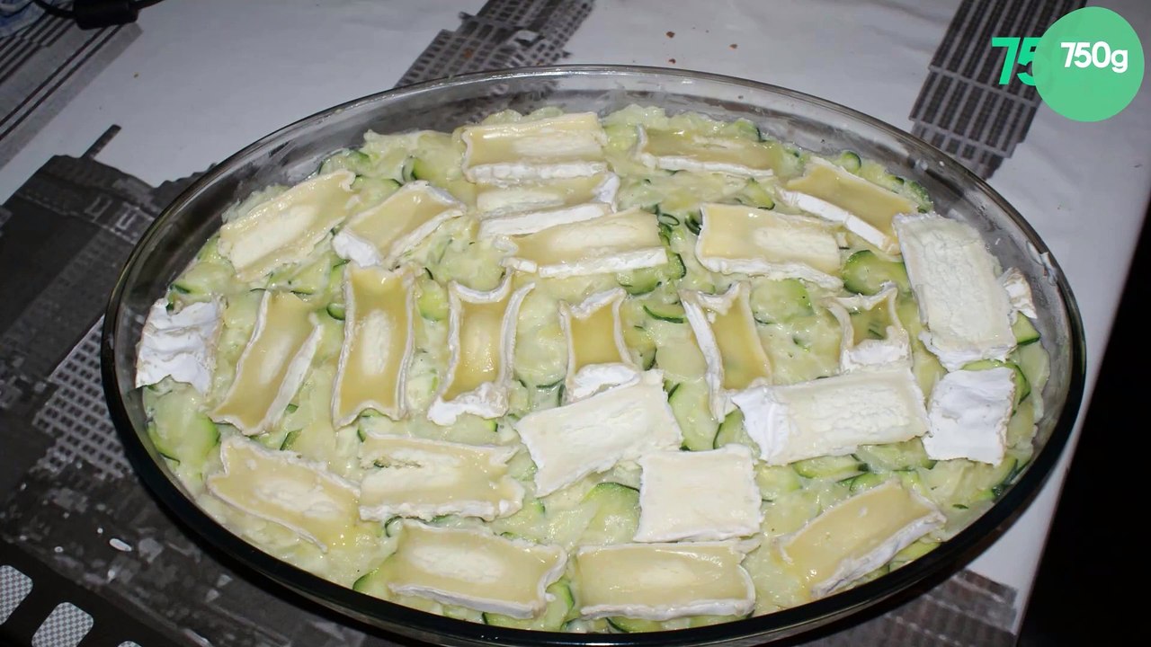 Courgettes, pommes de terre à la viande gratiné au Cœur de Neufchatel