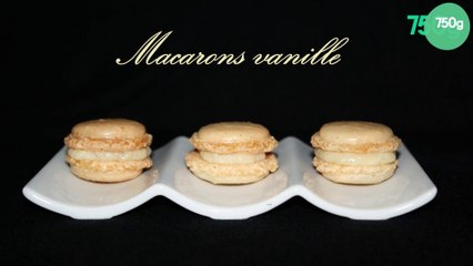 Macarons à la vanille