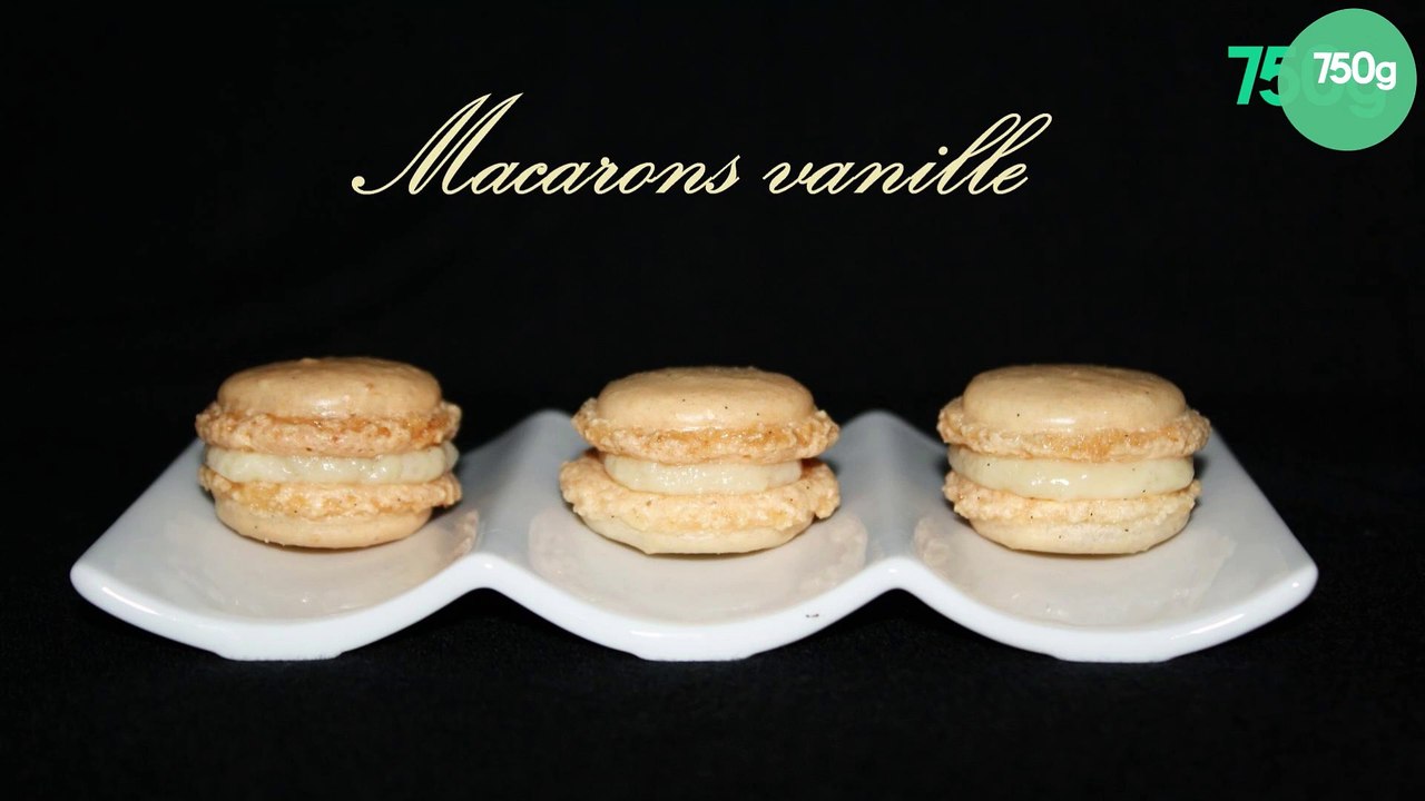 Macarons à la vanille