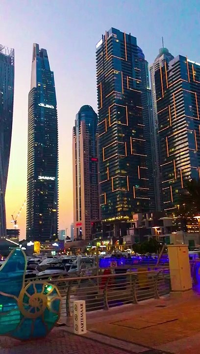 Dubai Marina Sunset View | A Breathtaking Experience | Aan Tourism