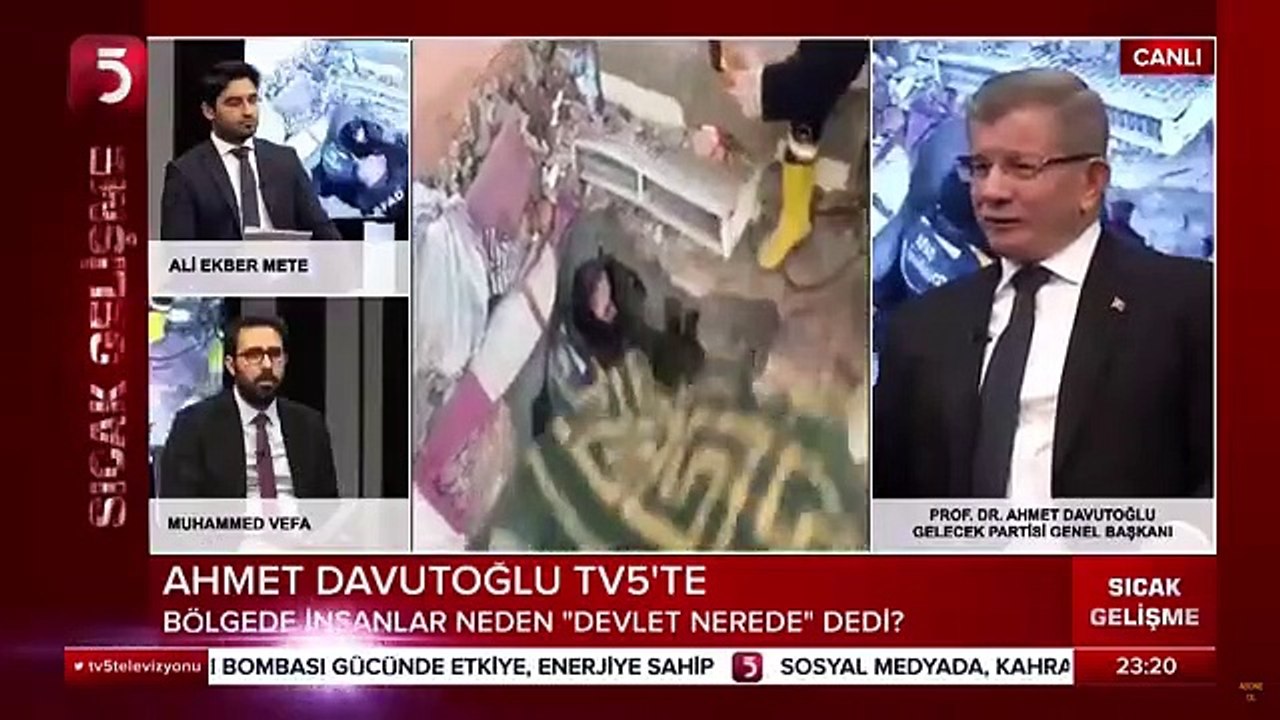 Faşist Ümit Özdağ’ın izinde! Davutoğlu’ndan akılalmaz iftira