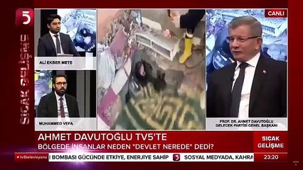 Faşist Ümit Özdağ’ın izinde! Davutoğlu’ndan akılalmaz iftira