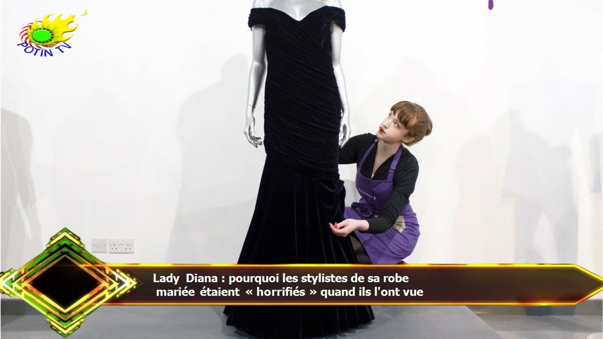 Lady Diana : pourquoi les stylistes de sa robe mariée étaient « horrifiés »  quand ils l'ont vue - Vidéo Dailymotion