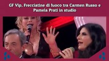 GF Vip, Frecciatine di fuoco tra Carmen Russo e Pamela Prati in studio
