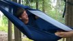 Creative boy's cool hammock trick proves that with great risk comes great reward