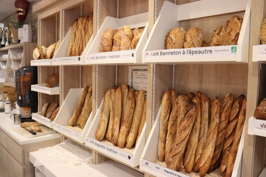 La boulangerie pâtisserie Grangé de Pau réprésentante de la Nouvelle-Aquitaine Sud pour la Meilleure Boulangerie de France (M6)