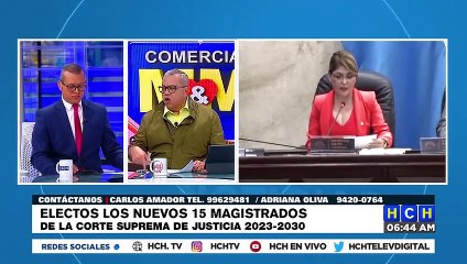 ¡Habemus CSJ! Con Rebeca Ráquel Obando como Presidenta, Juramentan nueva Corte Suprema de Justicia