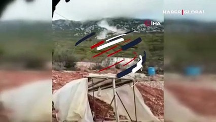 Antalya'da korku dolu anlar! Çığlık çığlığa cep telefonuyla kaydetti