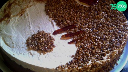 Entremet chocolat caramel
