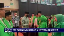 Hadir di Harlah PPP Pakai Batik Hijau, Arsul Sani sebut Sandiaga Uno Hadir Sebagai Menparekraf!