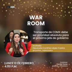 War Room: Transporte de CDMX debe ser prioridad absoluta para el próximo jefe de gobierno
