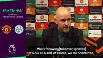 Ten Hag following United takeover talk but focused on football