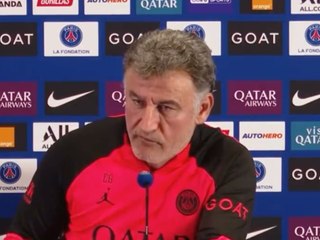 "Vous êtes en train de vous moquer de moi ?" : L’entraîneur du PSG Christophe Galtier s’agace face à un journaliste en pleine conférence de presse